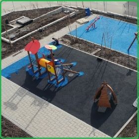 Саморазливна гума, каучукова настилка, 10 EPDM гранули, 10mm
