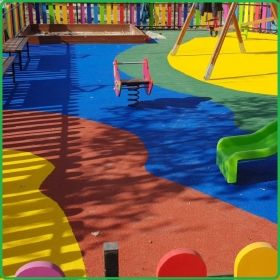 Саморазливна гума, каучукова настилка, 10 EPDM гранули, 10mm