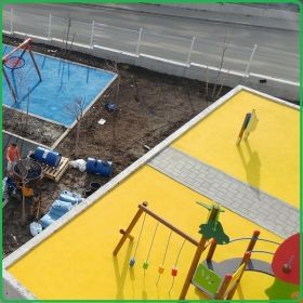 Саморазливна гума, каучукова настилка, 10 EPDM гранули, 10mm