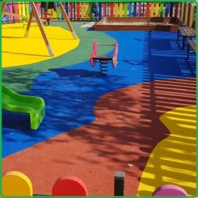 Саморазливна гума, каучукова настилка, 10+10 EPDM гранули, 20mm