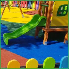 Саморазливна гума, каучукова настилка, 20+10 EPDM гранули, 30mm