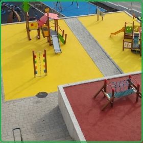Саморазливна гума, каучукова настилка, 20+10 EPDM гранули, 30mm