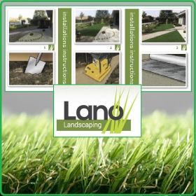 Изкуствена трева, декоративна, 25mm, Lano, Comfort Lawn VEGA
