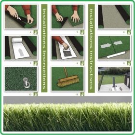 Изкуствена трева, декоративна, 40mm, Lano, Comfort Lawn MIRA