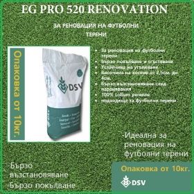 EG PRO 520 RENOVATION sport - тревно семе за футболни терени, DSV