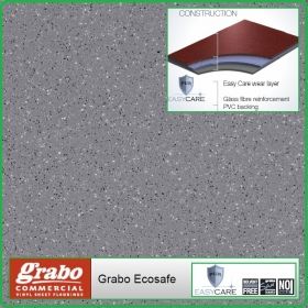 Цвят - 1260 - 20 - 263 - Ecosafe, Противоплъзгащ винил на рула, 2.0x0.7mm, PVC от Grabo