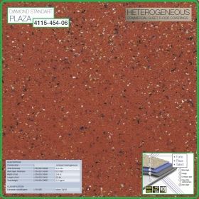 Цвят - 4115 - 454 - 06 - Standart Plaza, PVC настилка на рула, 2.0x0.7mm, винил от Grabo