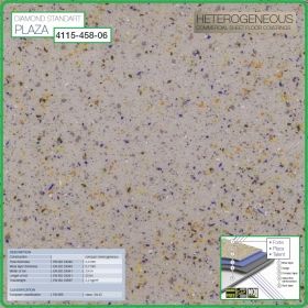 Цвят - 4115 - 458 - 06 - Standart Plaza, PVC настилка на рула, 2.0x0.7mm, винил от Grabo