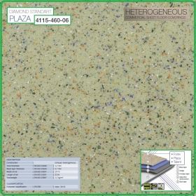 Цвят - 4115 - 460 - 06 - Standart Plaza, PVC настилка на рула, 2.0x0.7mm, винил от Grabo