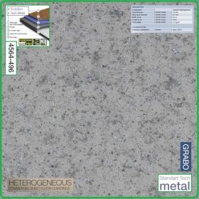 Цвят - 4564 - 496 - Standart Tech Metal, PVC настилка на рула, 2.0x0.7mm, винил от Grabo