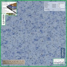 Цвят - 4564 - 471 - Standart Tech Metal, PVC настилка на рула, 2.0x0.7mm, винил от Grabo