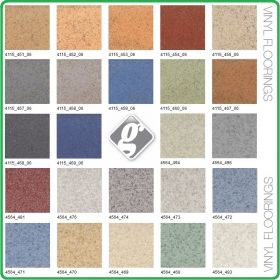 Цвят - 4564 - 470 - Standart Tech Metal, PVC настилка на рула, 2.0x0.7mm, винил от Grabo