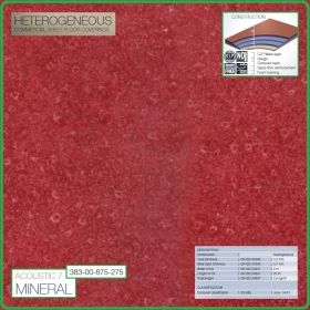 Цвят - 383 - 675 - 275 - Acoustic 7 Mineral, Противошумен винил на рула, 3.2x0.7mm, PVC от Grabo