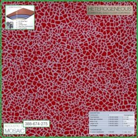 Цвят - 388 - 674 - 275 - Acoustic 7 Mosaic, Противошумен винил на рула, 3.2x0.7mm, PVC от Grabo