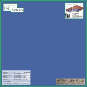 Цвят - 6180 - 275 - Acoustic 43 Uni, Противошумен винил на рула, 3.2x0.7mm, PVC от Grabo