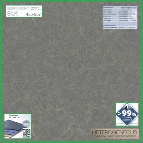 Цвят - 455 - 857 - Silk Acoustic 7, от Silver Knight, антибактериално ПВЦ на рула, 3.2x0.7mm, Grabo