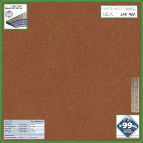 Цвят - 455 - 866 - Silk от Diamond Tech, S.K., антибактериален винил на рула, 2.0x0.7mm, PVC от Grabo