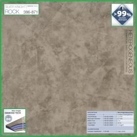 Цвят - 386 - 871 - 275 - Rock от Diamond Tech, S.K., антибактериален винил на рула, 2.0x0.7mm, PVC от Grabo