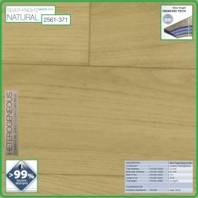 Цвят - 2561 - 371 - Natural от Diamond Tech, S.K., антибактериален винил на рула, 2.0x0.7mm, PVC от Grabo