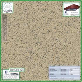 Цвят - 2036 - 20 - Ecosafe, Противоплъзгащ винил на рула, 2.0x0.7mm, PVC от Grabo