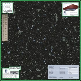 Цвят - 1991 - 666 - 20 - 279 - Ecosafe, Противоплъзгащ винил на рула, 2.0x0.7mm, PVC от Grabo