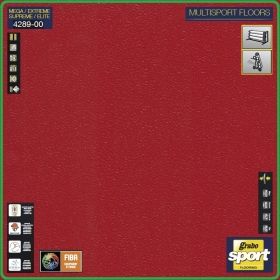 Цвят - 4289 - Elite - GraboSport, спортна PVC настилка 6.0mm, винил на рула от Graboplast