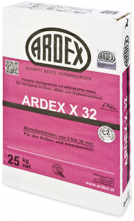 ARDEX Лепило X32 Еластичен лепилен разтвор